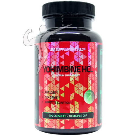 Yohimbine HCl 10 mg USA SUPPLEMENTS LLC,