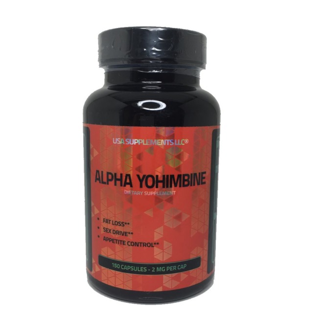 Alpha Yohimbine 2mg 150 Capsules Usa Supplements 1027