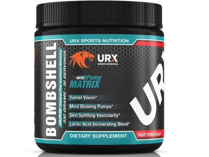 URX Bombshell DMAA PreWorkout Booster by Fatburners.at