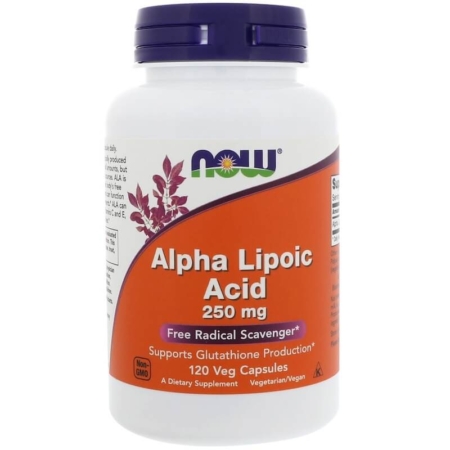 NOW Foods Alpha Lipoic Acid 250mg 120 Kapseln