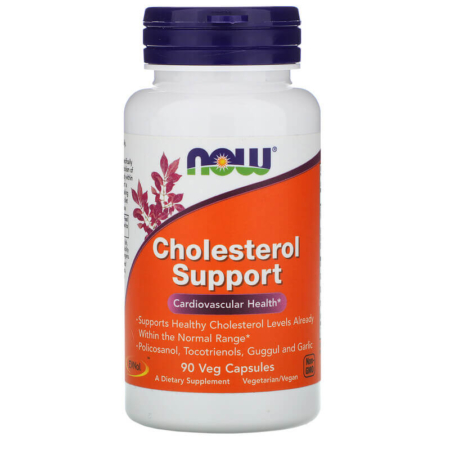 NOW Foods Cholesterol Support 90 Veg Kapseln