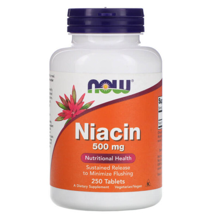 NOW Foods Niacin 500 mg