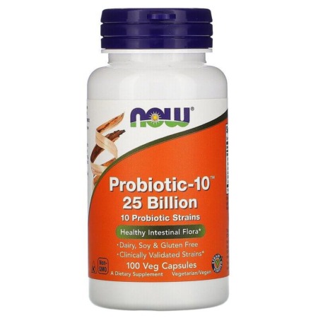 NOW Foods Probiotic-10 25 Billion 100 Kapseln