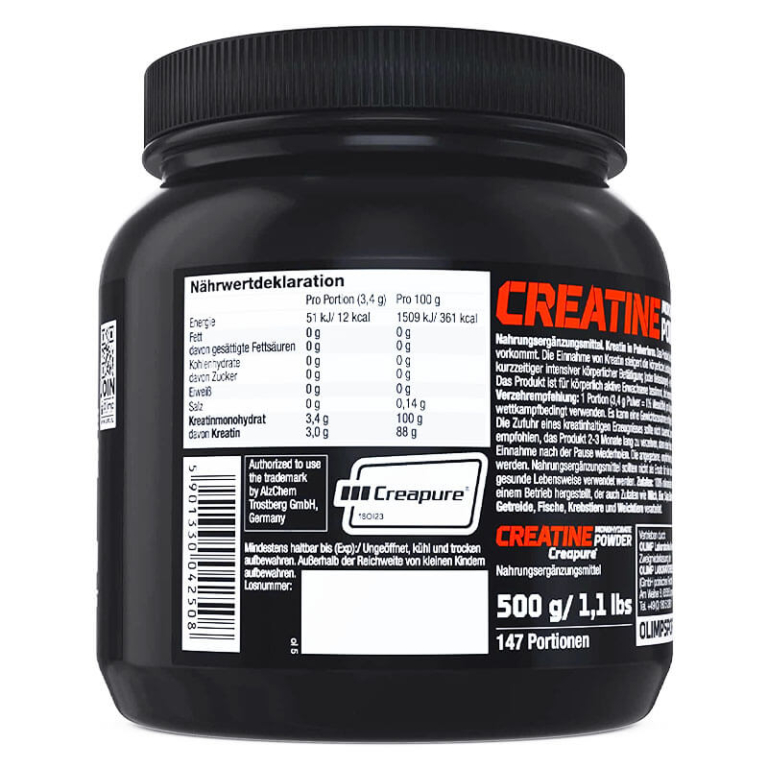 Olimp Creatine Monohydrate Creapure 500g Kaufen Fatburners At